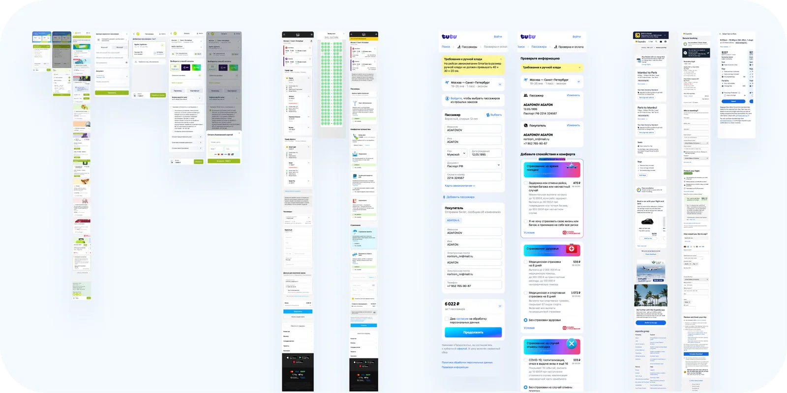 Competitive analysis for travel service packages